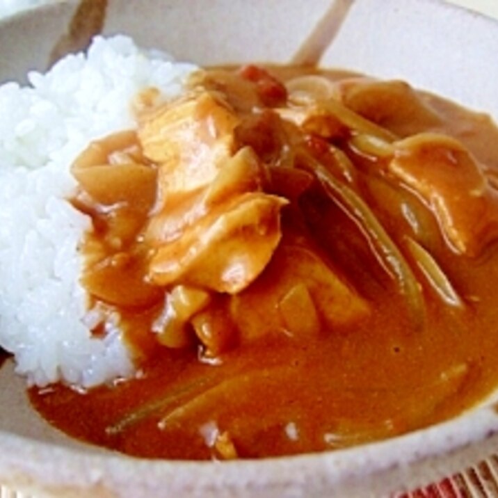 たっぷりトマトとヨーグルトのチキンカレー レシピ 作り方 By ぷんちゃんだよ 楽天レシピ